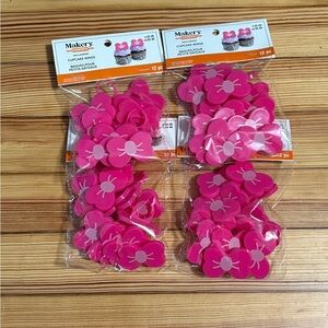 Makery Pink Cupcake Rings (48 Rings)